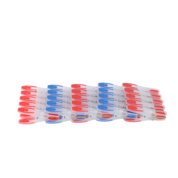 Tøjklemmer plastik 25 stk. - G. Funder